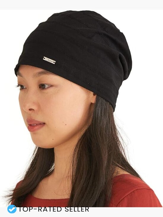 Lightweight Cotton Slouchy Beanie Unisex Summer Hat Skull Cap Chemo Comfort main image 6